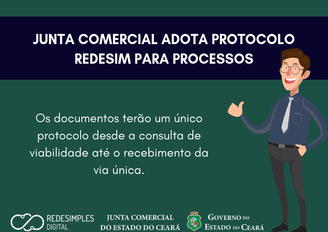 Jucec adota protocolo RedeSim para processos