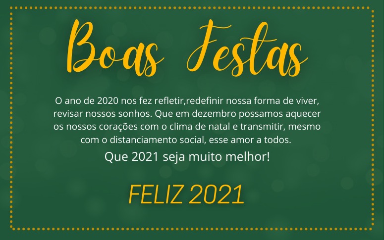 Boas Festas!