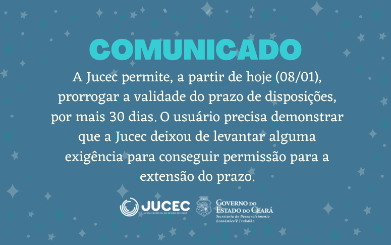 Exigências podem ter prazo de cumprimento estendido