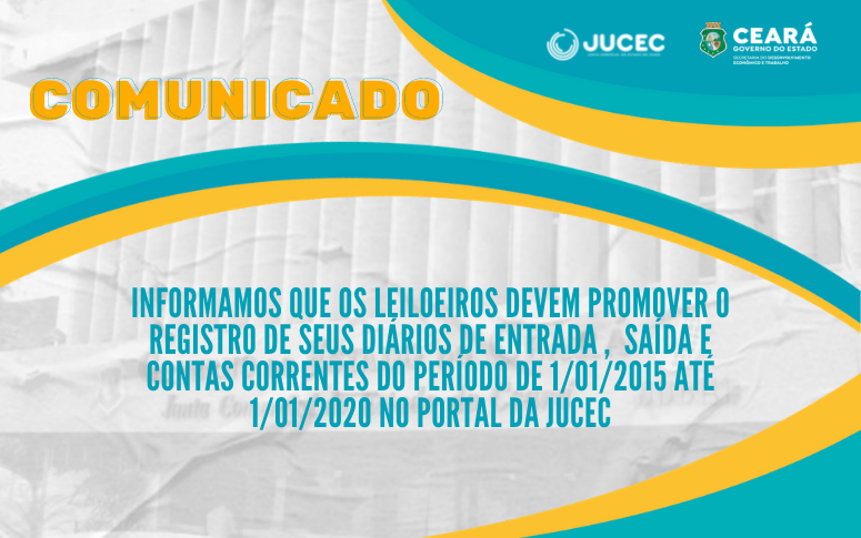 Comunicado aos Leiloeiros