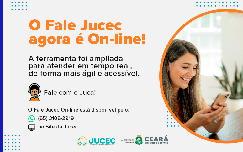 Jucec lança ferramenta de atendimento On-line