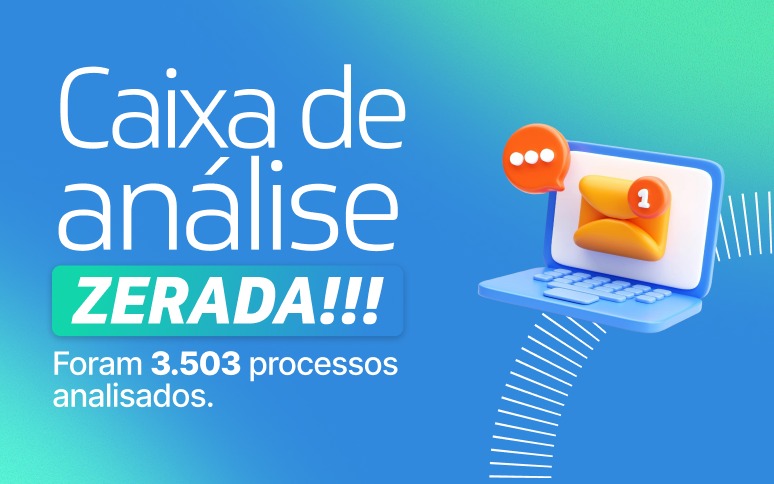 Jucec zera caixa de análise e alcança marco histórico na tramitação de processos